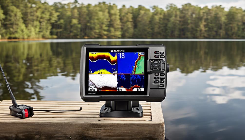 comparing fish finder options